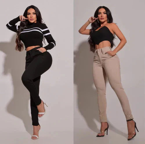 Kit 2 Calças Jeans Ultra Modeladora - A Escolha das Famosas